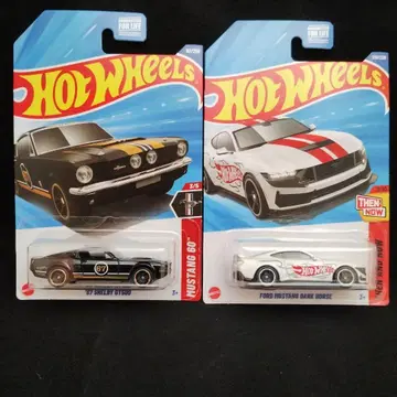 핫휠 US판 머스탱 다크 호스 쉘비 GT500 총 2대