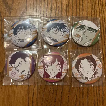 명탐정 코난 공식 앱 캔뱃지 나가노 시리즈 세트