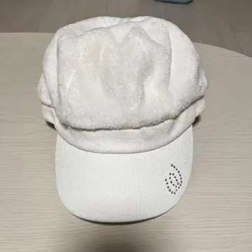 M-U SPORTS 골프 화이트 캡 프리 사이즈