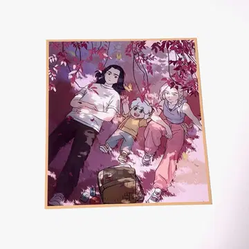 라오소흑전기 2 영화 특전 미니 색지