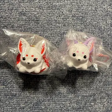 [ 가챠 ] 쵸콘토 큐비사마 부적 방울 쿠즈키리 우이로 2세트
