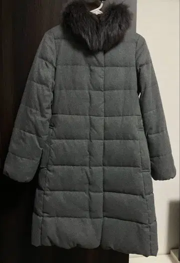 최종 가격 PROPORTION/다운 코트 롱다운*퍼&벨트 포함