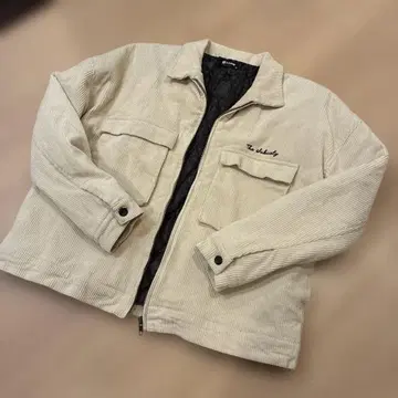 subciety 서브사이어티 코듀로이 자켓 아이보리 M 사이즈