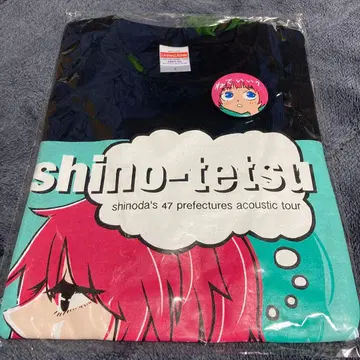 히토리 에 시노철 T셔츠 캔뱃지