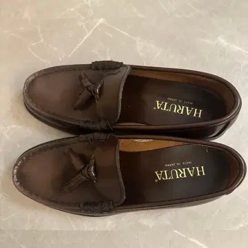 하루타 로퍼 브라운 사이즈 24.5