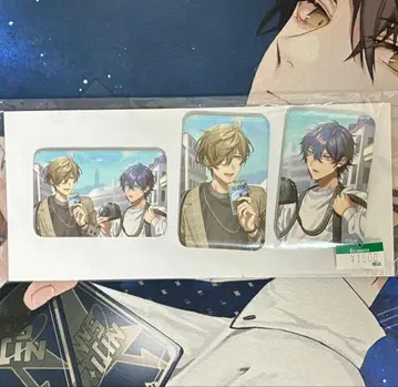 니지산지 월드 트래블 캔뱃지 올리버 에반스 레오스 빈센트