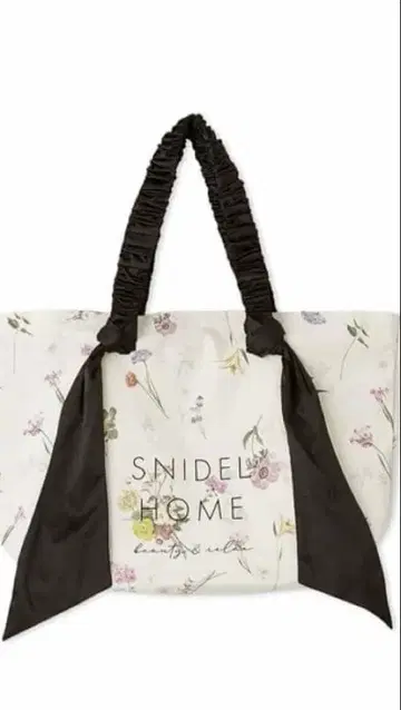 [ 새상품 택 포함 ] SNIDEL HOME 꽃무늬 토트백 BIG 사이즈