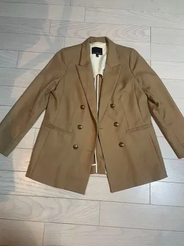 BANANA REPUBLIC 카멜 테일러드 자켓 사이즈 6