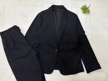 LL 테일러드 자켓 팬츠 수트 루일 에 부티크 블랙