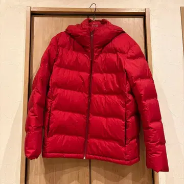 UNIQLO 레드 다운 자켓 XL