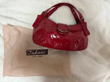 TAKANO 카마쿠라타카노 핸드백 빨간색