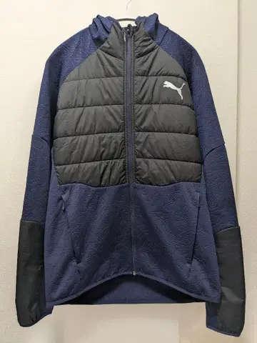 푸마 HYBRID STYLE 패딩 자켓 후드티 후드 집업