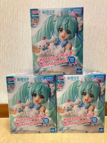 [ 익명 배송 ] luminasta 하츠네 미쿠 시나모롤 피규어