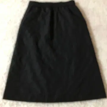 유니클로 방풍 웜 이지 스커트 M 블랙