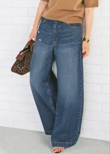 Spick and Span 5 1/2 BAGGY DENIM 26