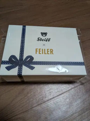 Steiff x FEILER 리본 포함 박스