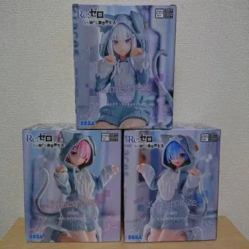 리제로 Yumemirize ~모후모후 팩~ 라무 렘 에밀리아