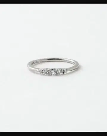 [ Jouete ] 핑키링 지르코니아 반지 쥬에테 반지 상자 없음