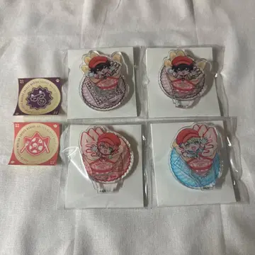 오리엔스 마리오 크레이프 콜라보 아크릴 스탠드 스티커