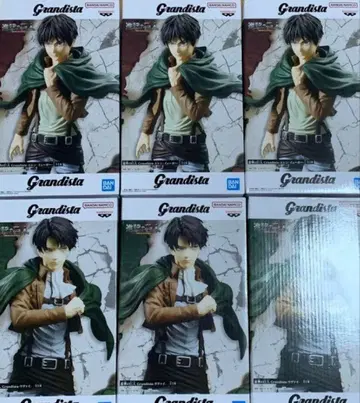 진격의 거인 Grandista-엘렌 예거 리바이 6체 세트