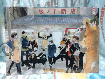 하이큐 A3 클리어 포스터 카라스노 고교