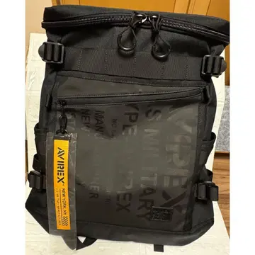 새상품 AVIREX 슈퍼 호넷 스퀘어 백 AVX593 블랙