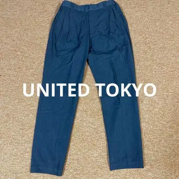 UNITED TOKYO 아웃라스트 2턱 슬랙스 3 그레이