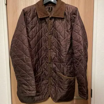 LAVENHAM 브라운 퀼팅 자켓