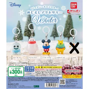 [ 새상품 미개봉 ] 디즈니 메지루시 액세서리 Winter 세미컴프