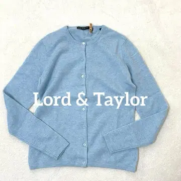 로드앤테일러 캐시미어 100% 크루넥 가디건 작은 사이즈