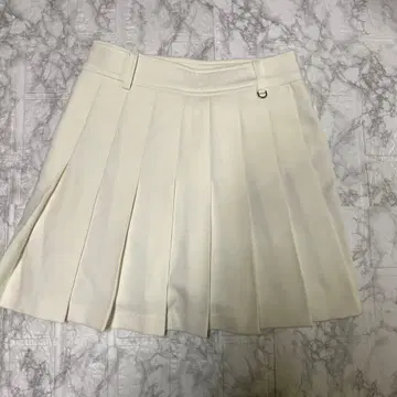 골프웨어 여성용 플리츠 스커트 모코모코 속기모 겨울 따뜻한 소재