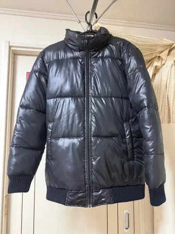 Smith's American 블랙 충전솜 다운 자켓 블랙