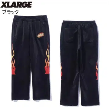 엑스라지 XLARGE 스웨트 팬츠 자수 벨로아 남성용 저지