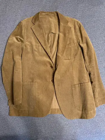 가마쿠라 셔츠 브라운 코듀로이 2버튼 자켓 XL