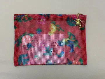 페일러 하이디 메쉬 파우치 레드 M 사이즈 미사용 새상품