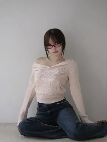 andmary Taylor hoodie knit tops pink