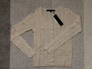 새상품 MARC BY MARC JACOBS 아이보리 가디건 캐시미어