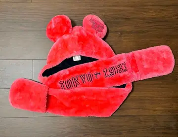 새상품급 디즈니 35주년 팬캡 머플러 장갑 포함