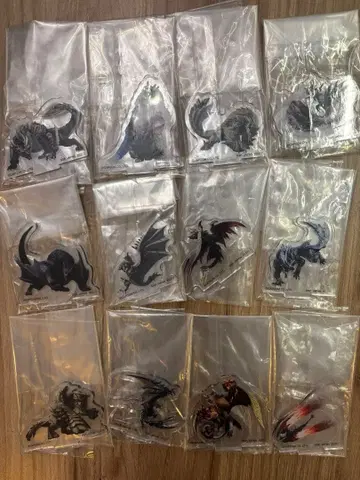 몬스터 헌터 선브레이크 제일복권 G상 아크릴 컬렉션 전 12종