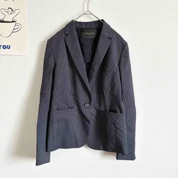 유나이티드 애로우즈 테일러드 자켓 스트라이프 심플 스타일리쉬