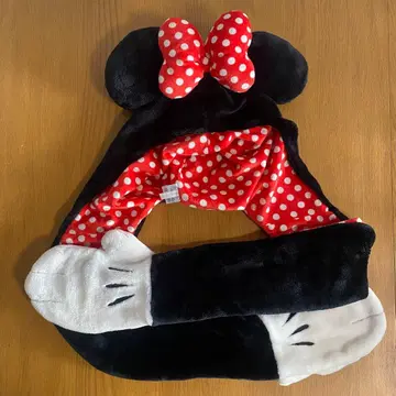 미니 마우스 머플러 장갑 도트 리본 머플러 캡