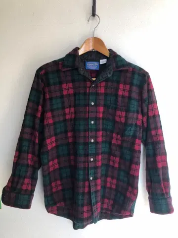 Pendleton 울 셔츠 usa 제조