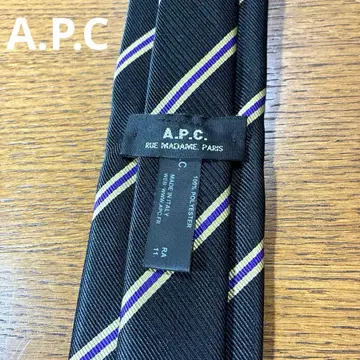 [ 새상품급 ] A.P.C. 아페쎄 블랙 넥타이