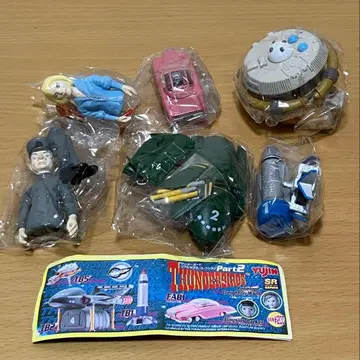 썬더버드 리얼 모델 컬렉션 Part2 컴플리트 전 6종 세트