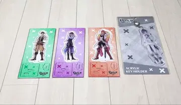 DAME x PRINCE 다메프리 아크릴 스탠드 키링 4개 세트