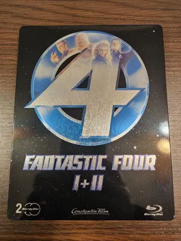 스틸북 Fantastic Four 1 & 2 Blu-ray set