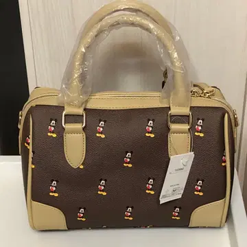 시마무라 디즈니 미키마우스 보스턴 백 핸드백 올 패턴