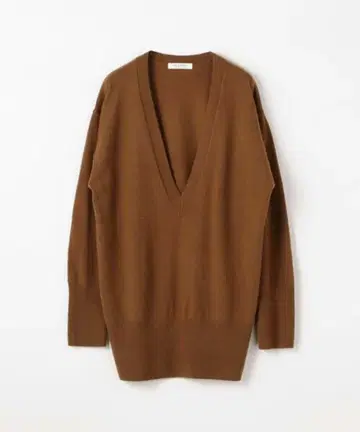 [ MACPHEE 맥피 ] 14G 플레인 울 V넥 풀오버