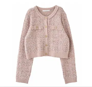 릴리안 캐럿 트위드 가디건