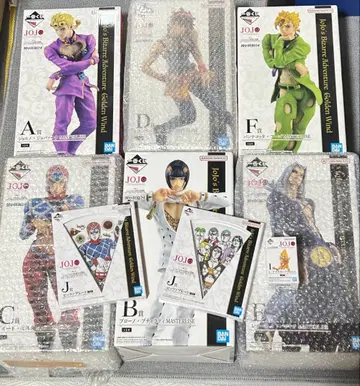 [ 덤 포함 ] 죠죠 제일복권 5부 피규어 세트